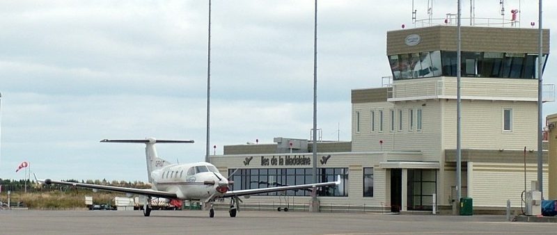 Aéroport de grande entrée aux Iles de la Madeleine