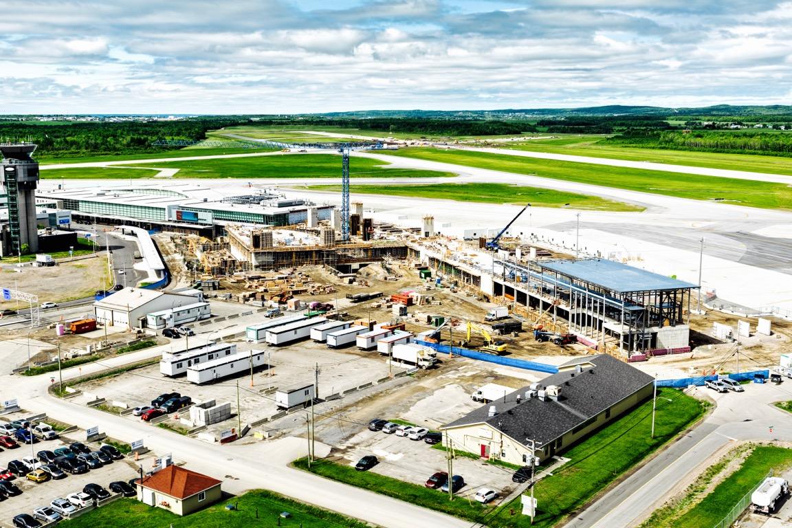 L'aéroport de Québec inaugurera son agrandissement le 11 décembre Les