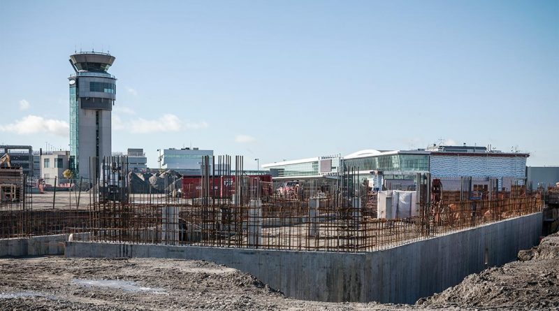 Travaux à l'aéroport Jean-Lesage de Québec