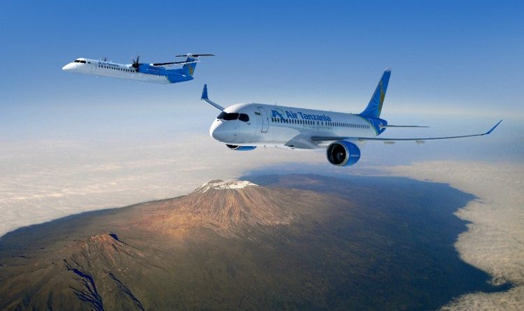 Q400 et CS300 d'Air Tanzania