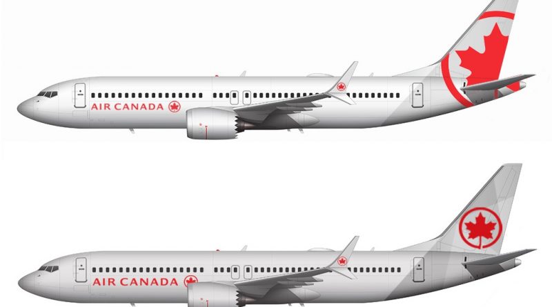 Les nouvelles couleurs d'Air Canada