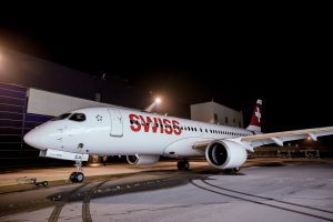 Le premier CS300 de SWISS