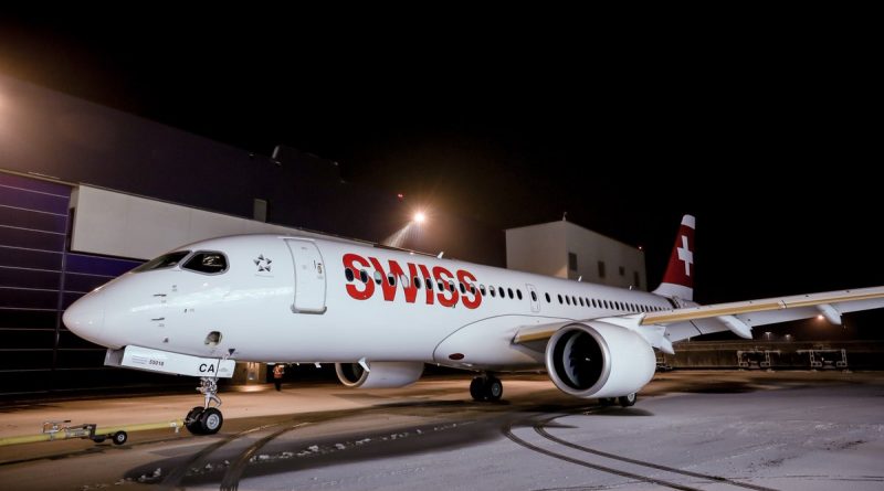 Le premier CS300 de SWISS