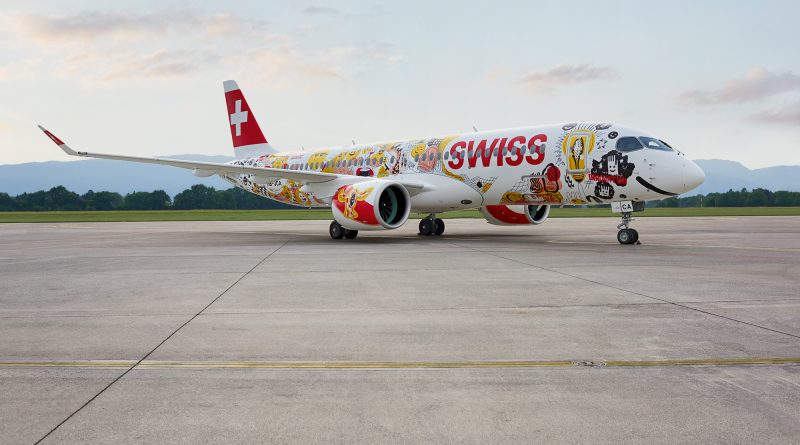 Livrée spéciale CS300 de SWISS