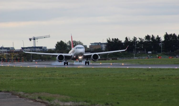 CS100 de Swiss à l'aéroport de London City