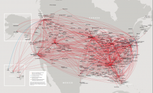 Destinations Delta Airlines