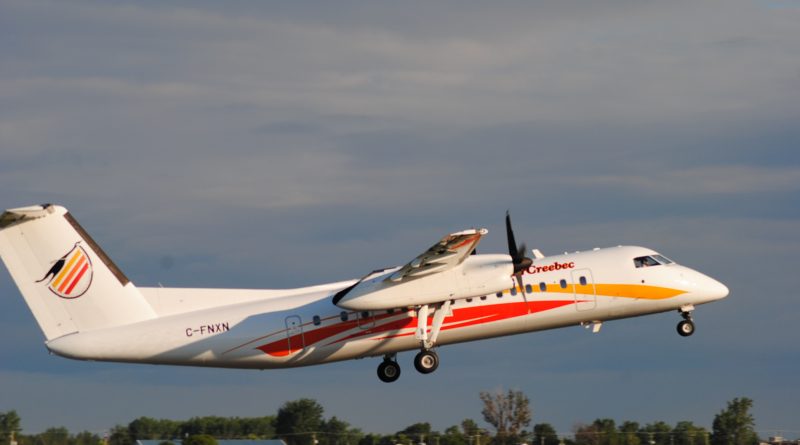 Dash-8 d'Air Creebec au décollage