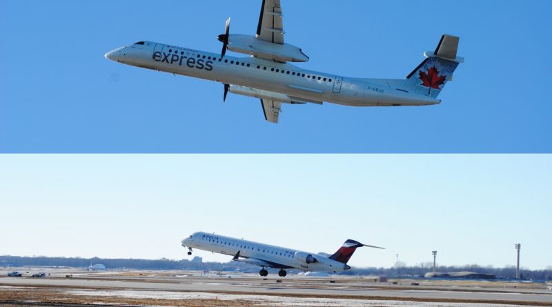 Q400 et CRJ900