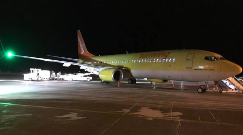 Premier vol de Sunwing à Mont-Joli