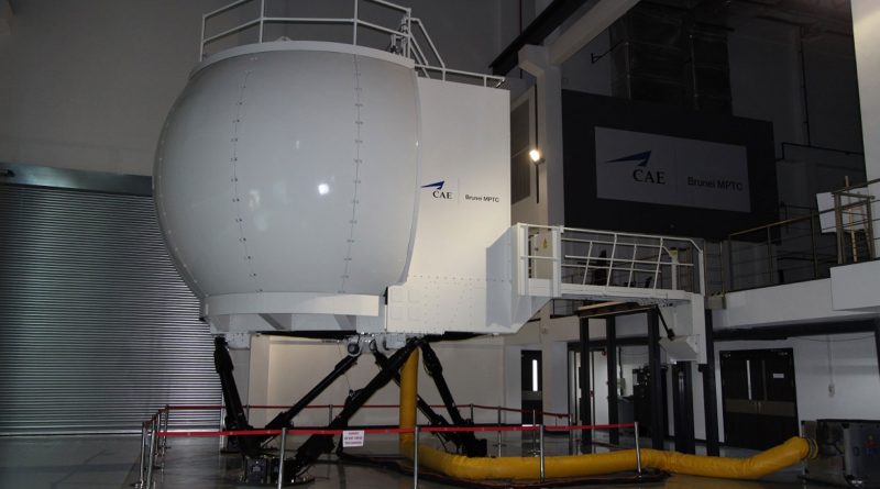 Le simulateur de vol S-92 de Série CAE 3000 au centre MPTC de CAE Brunei