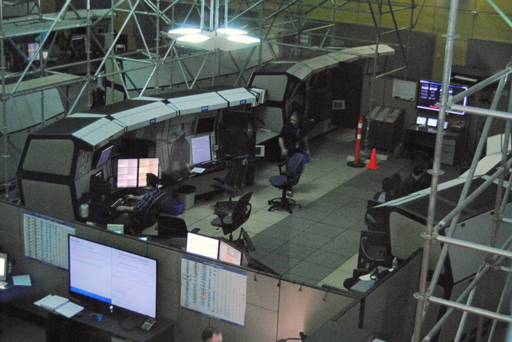 Salle de contrôle ACC de Montréal