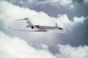 Global 7000 en vol