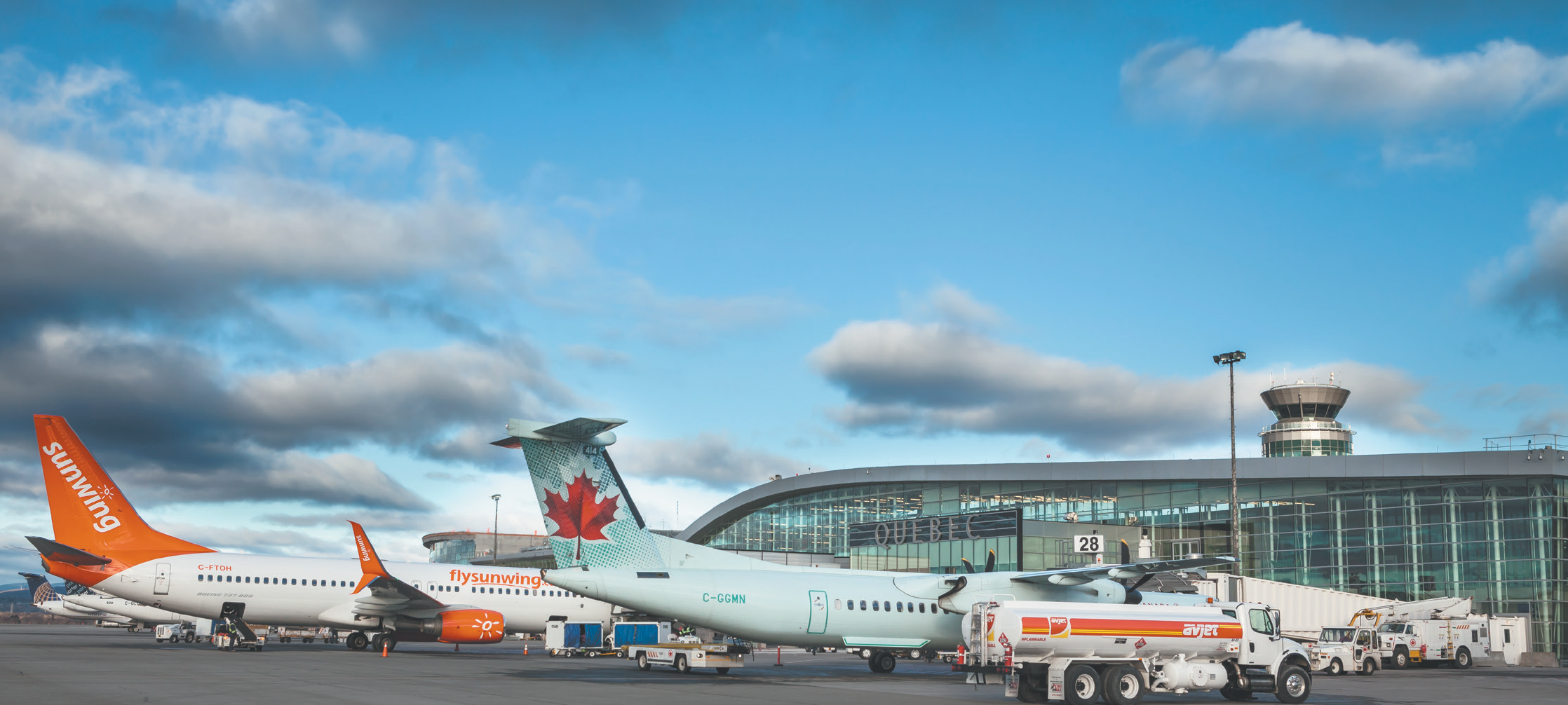 L'Aéroport international Jean-Lesage de Québec obtient la certification de niveau 2 du programme Airport Carbon Accreditation - Les Ailes du Québec