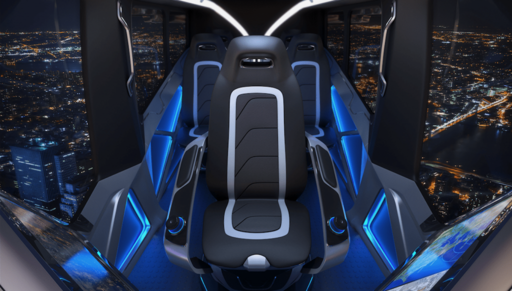 Bell Nexus siège du pilote