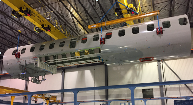 Stelia Mirabel fuselage Global 7500