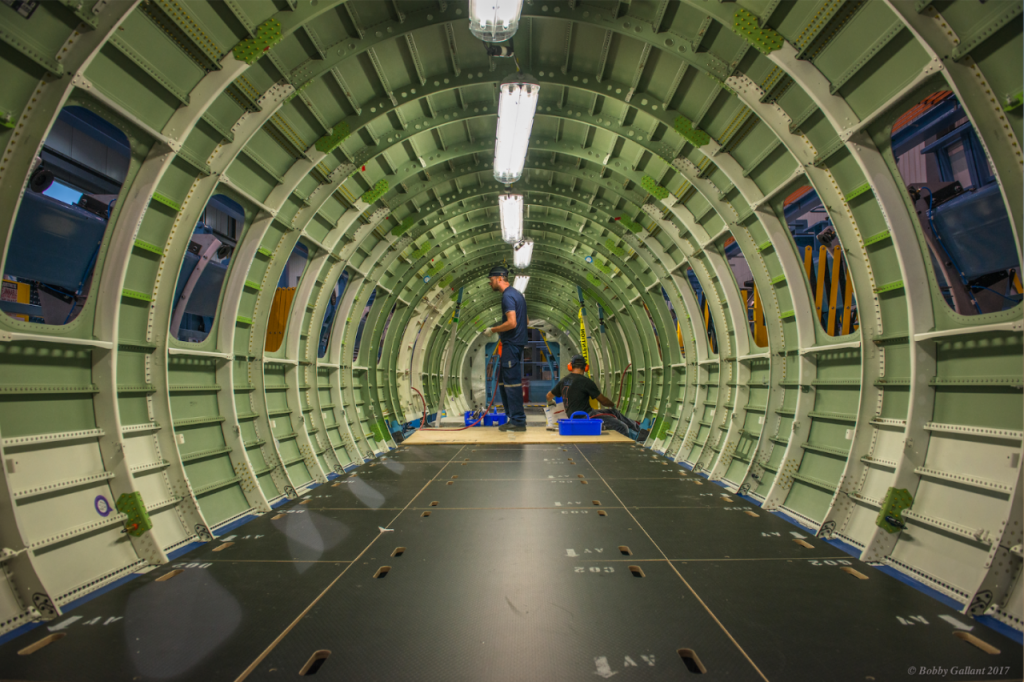 Intérieur fuselage Global 7500