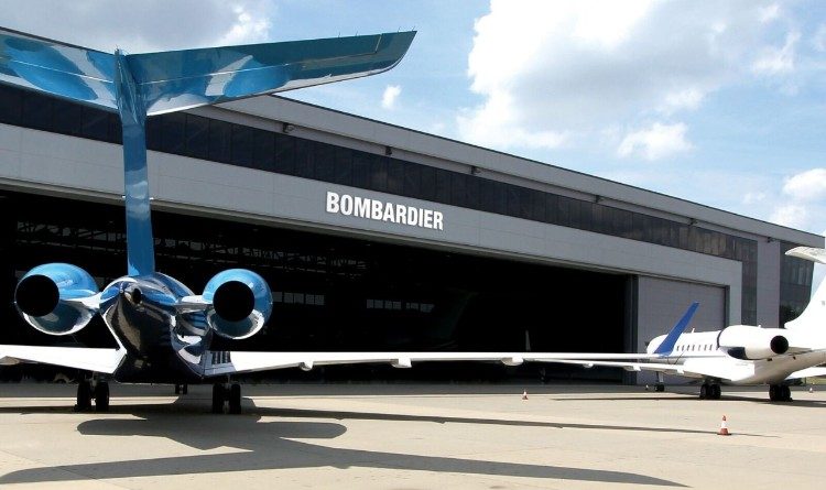 Centre d'entertien pour les avions d'affaires de Bombardier de Biggin Hill