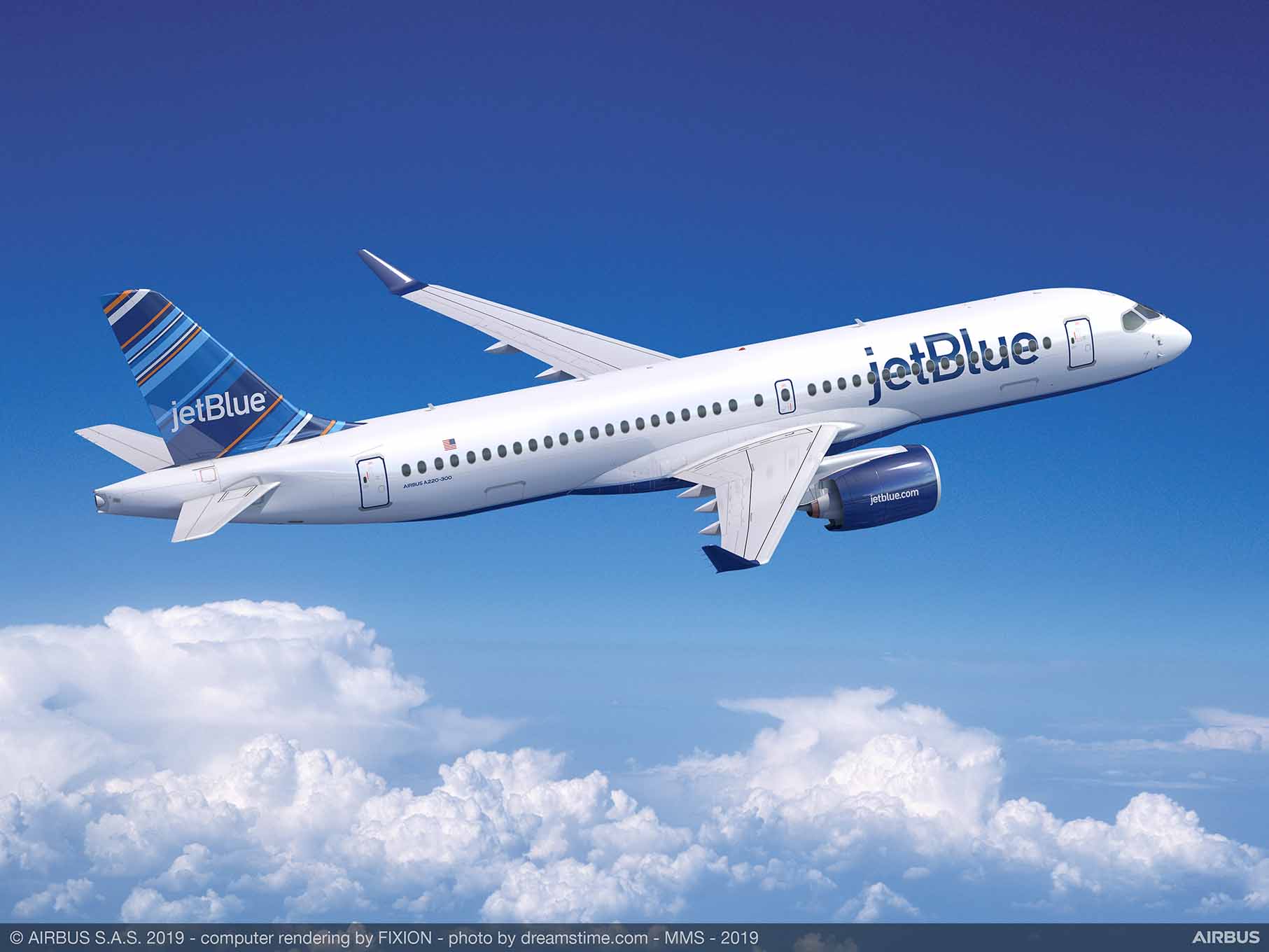 JetBlue commande 10 A220300 de plus Les Ailes du Québec
