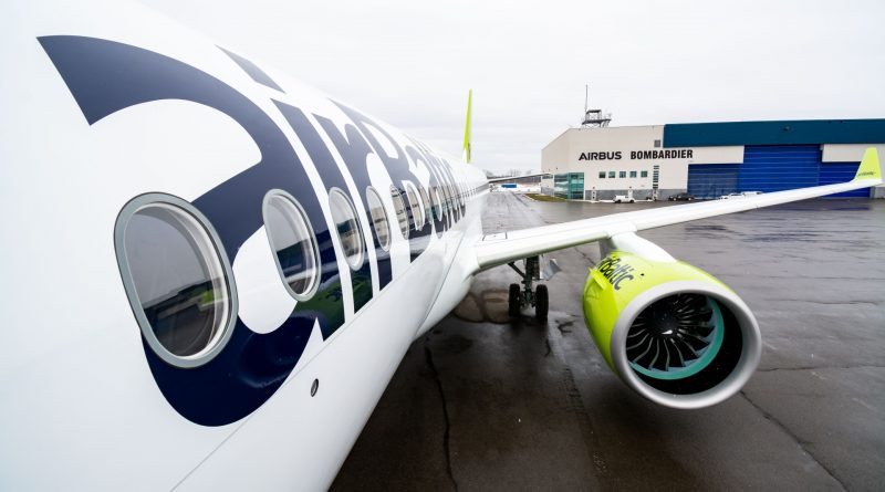 Airbus A220-300 d'Air Baltic