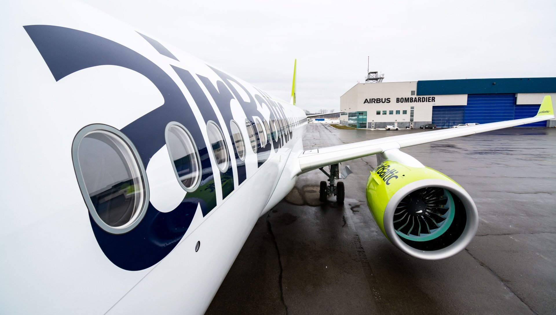 Le 21e A220-300 d'Air Baltic se prépare pour son premier vol