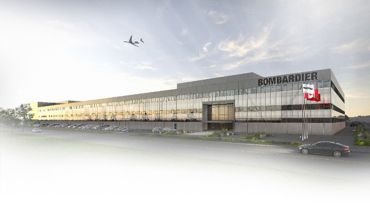 Bombardier signe un bail à long terme pour l'assemblage du Global