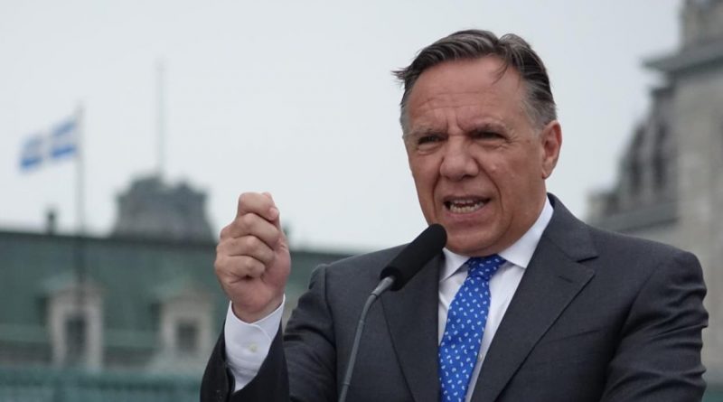 Le premier Ministre du Québec Jan-Françis Legault