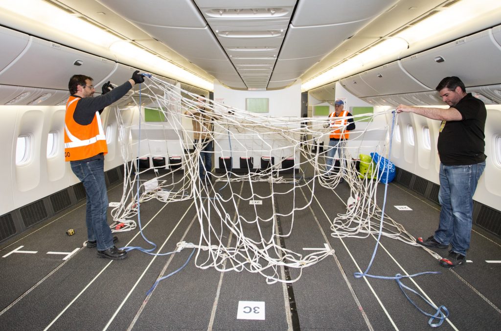 Air Canada B777 filet cargo