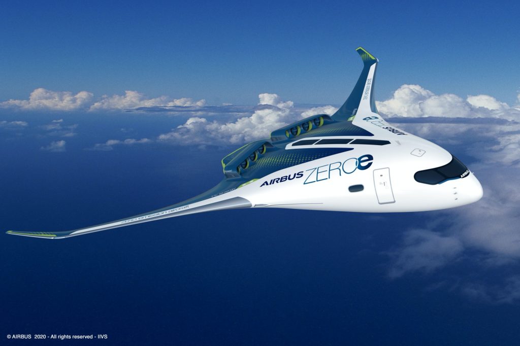 Airbus ZEROe aile volante