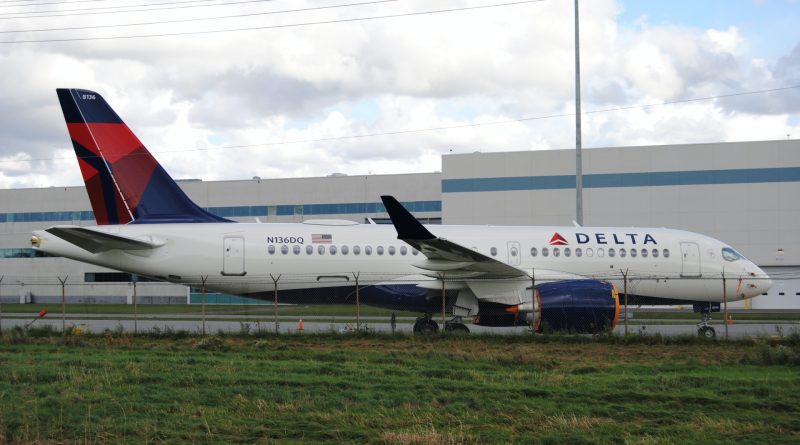 Delta Airlines Airbus A220-100