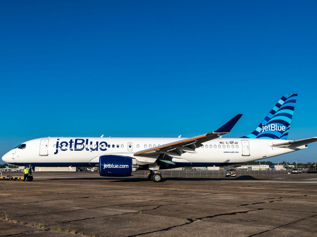 Jetblue, le premier A220300 Les Ailes du Québec