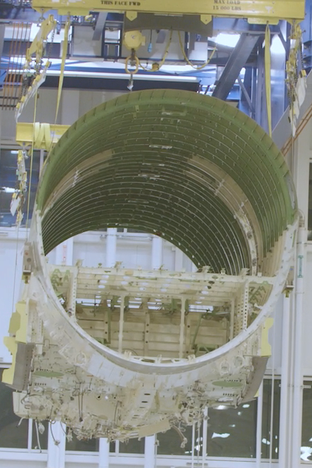 Section centrale fuselage Airbus A220