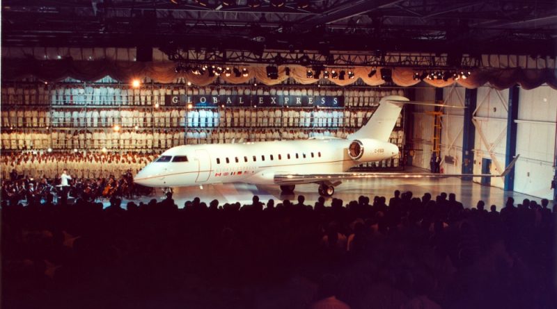 Dévoilement du Global Express en 1996