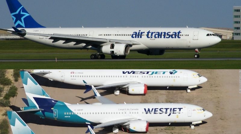 Air Transat et WestJet