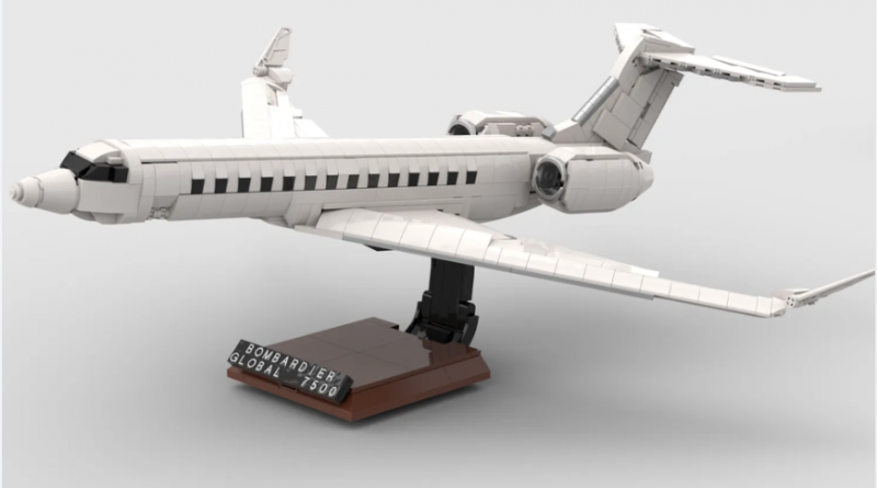 Global 7500 en Lego