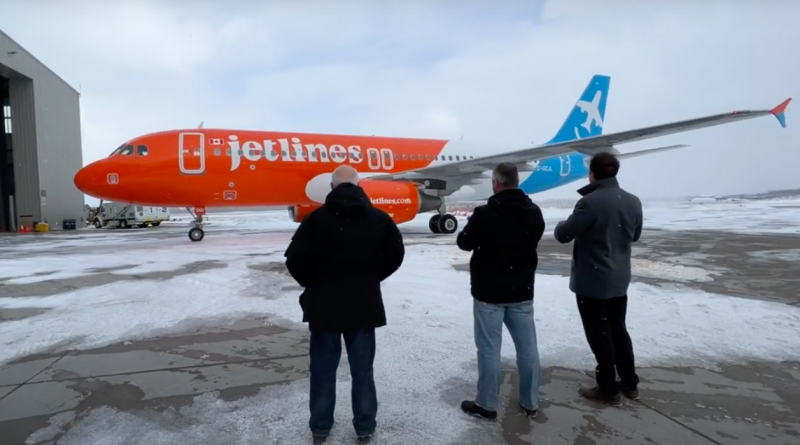 Jetlines premier appareil