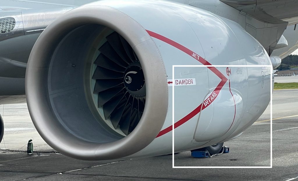 Nacelle modifiée du CFM56-7B pour le Poseidon