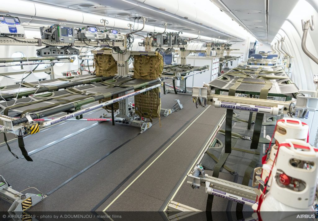 A330 MRTT dans sa version hôpital 