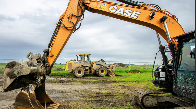 Travaux à l'aéroport de Saint-Hubert