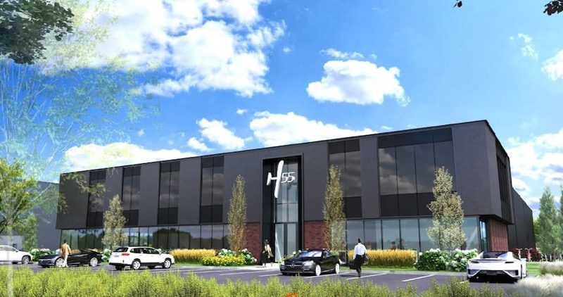 Futur usine de H55 à St-Hubert