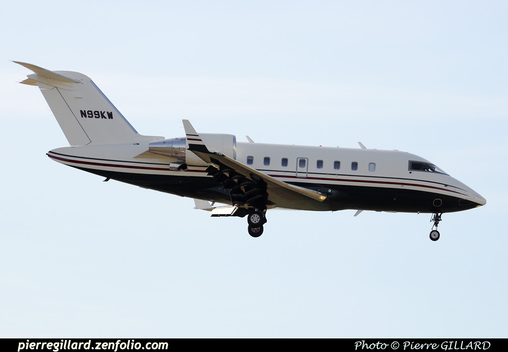 N99KW Canadair (Bombardier) CL605 (CL600-2B16) Challenger MSN 5877, Florida Wings Inc. - Montreal-Pierre-Elliott-Trudeau (Dorval), QC -