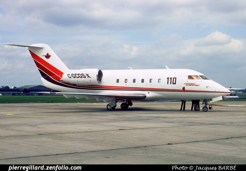 C-GCGS-X Canadair CL600 Challenger MSN 1002, Canadair - Le Bourget - LFPB - 08-06-1979.